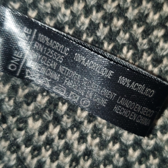 One Size Open Front Cardigan - Grey Tan/Animal Print - Picture 9 of 9